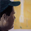 Roger Looking At Ciao by Tom H�bert