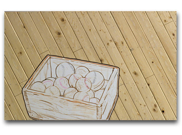 Allison Fisher, acrylic on canvas by Tom Hébert