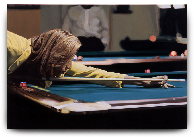 Loree, acrylic on canvas by Tom Hbert