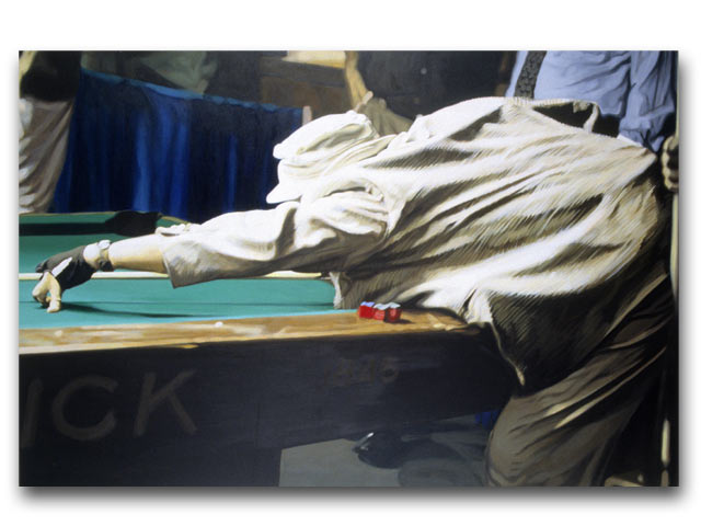 Allison Fisher, acrylic on canvas by Tom Hbert