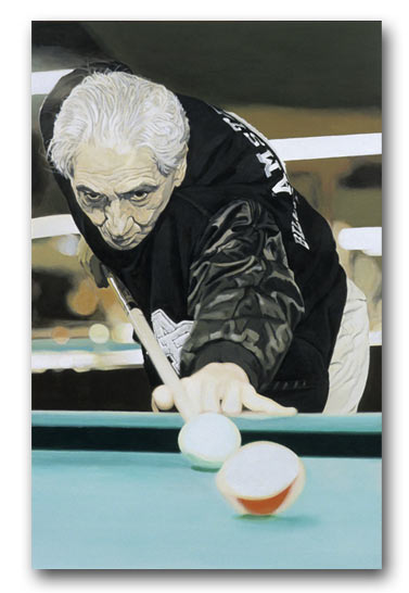 Allison Fisher, acrylic on canvas by Tom Hbert