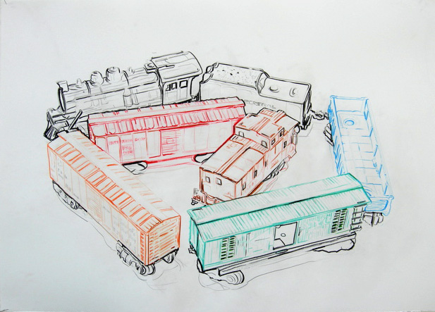 Septieme Train by Tom Hbert