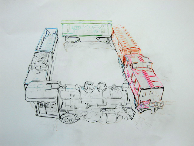 Troisieme Train by Tom Hbert
