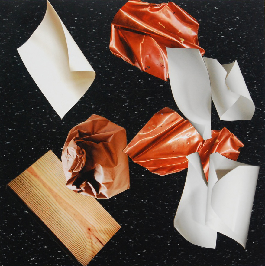 Paper, Copper, Wood #47 by Tom Hebert